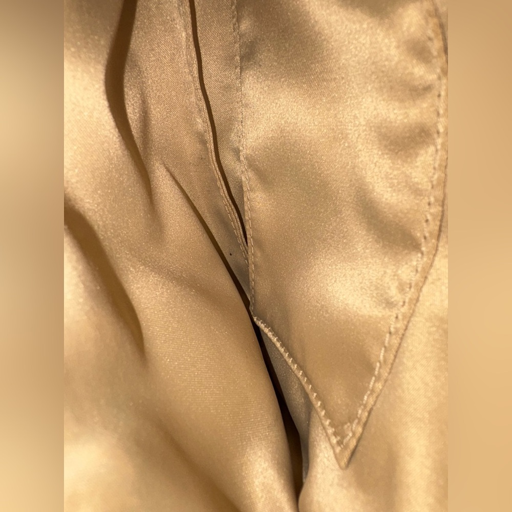 Coach Pale Yellow Leather Wristlet - Picture 6 of 10